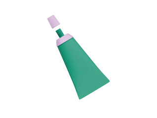 toothpaste icon 3d illustration render