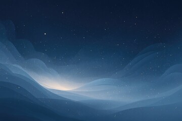 Obraz premium minimalistic illustration of astronomical bodies floating in space open to various artistic interpretations