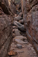 Hiking track to Murchison River in Kalbarri National Park, Western Australia, Australia
