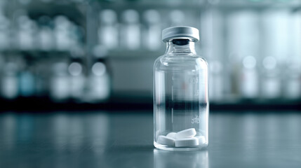 Close-up of a single prescription pill bottle with medical price tags, healthcare and pharmacy concept, medicine and treatment, medical care and drugstore essentials.