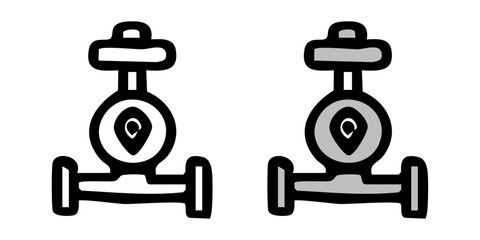 Industrial Tank Pipe Vector
