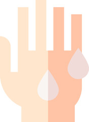 sweat illustration on a white background     