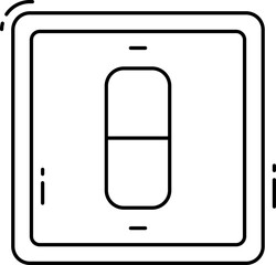 switch illustration on a white background    