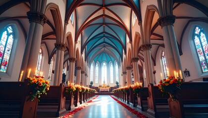 Fototapeta premium A magnificent sight that stirs the heart.