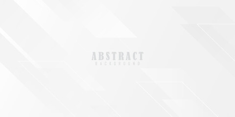 White background with abstract square shape, dynamic and sport banner concept. Vector Illustration