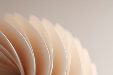 close-up of turbine against pale neutral background
