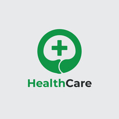 Obraz premium Healthcare logo design template