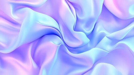 Fototapeta premium Pastel Purple And Light Blue Silk Fabric Texture