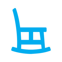 Fototapeta premium armchair colored icon