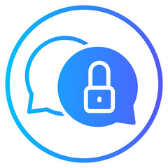 privacy gradient icon