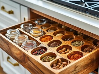 Spice Drawer Organizer