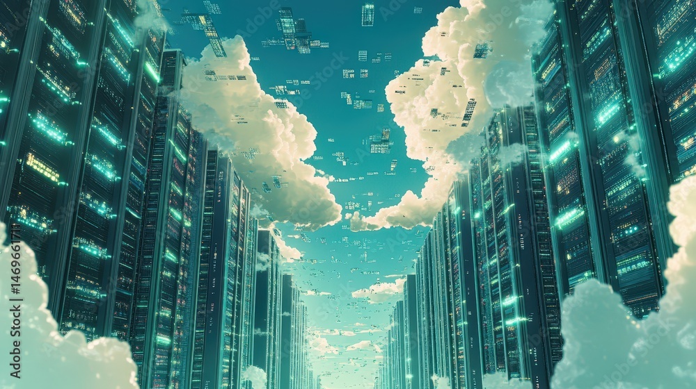 Poster a secure cloud storage system with multiple encryption layers to protect sensitive data from cyber t