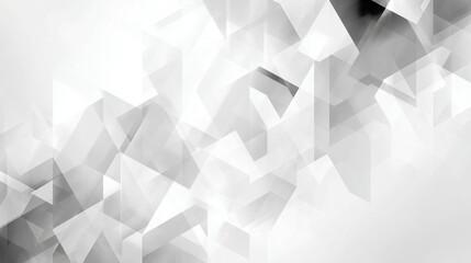 Obraz premium White Polygonal Abstract Geometric Background 