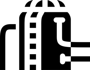 container illustration on a white background    