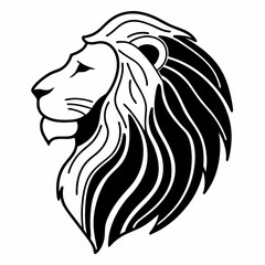 Fototapeta premium Majestic Lion Head