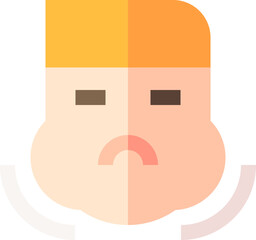 edema illustration on a white background     