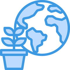 environment illustration on a white background    