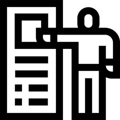 exploring illustration on a white background    