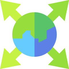 export illustration on a white background     