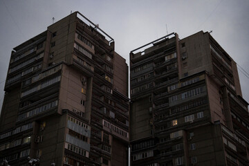 building, architecture, city, sky, urban, construction, office, business, buildings, skyscraper, apartment, house, exterior, residential, glass, new, window, tower, high, tall, downtown, windows, blue
