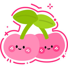 Cute Cherry PNG