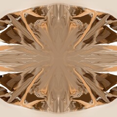 Coffee shop abstract art