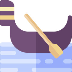 gondola illustration on a white background     