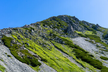 high mountain landscape