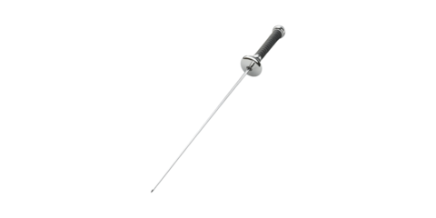 Fencing Epee Sword. Precision And Skill In Competitive Fencing Isolated On Transparent Background