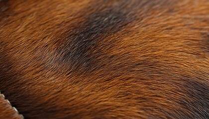 Close-up view of animal hide texture.