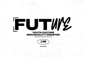 Aesthetic typography quotes vector graphic tee design