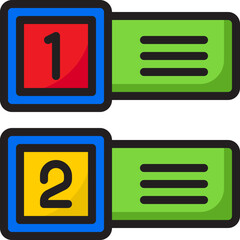 infographic elements illustration on a white background     