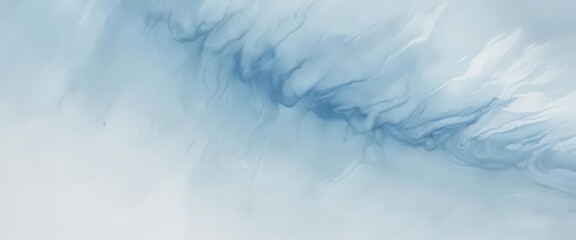 Obraz premium Ethereal light blue watercolor wash, soft brushstrokes, subtle texture , illustration, visually appealing, brushstrokes