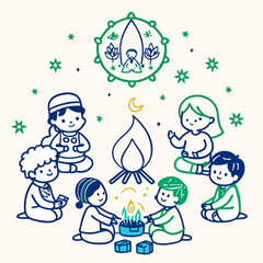 christmas greeting card