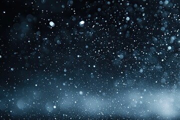 Obraz premium Abstract night sky, with light particles