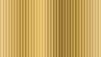 Soft, golden acrylic reeded wavy surface. Ribbed glass texture background. The background design creates a delicate, airy feel—a vector illustration. © Bochana