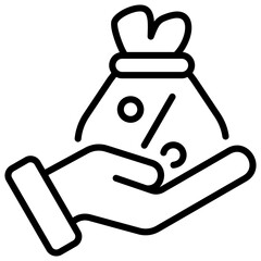 Subsidy Outline Icon