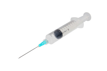 Medical Syringe on transparent background png