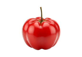 Acerola Cherry Benefits Nutrition Uses and Images on Transparent background