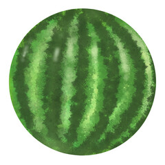 watermelon isolated on white background