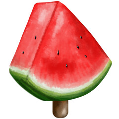 watermelon isolated on white background