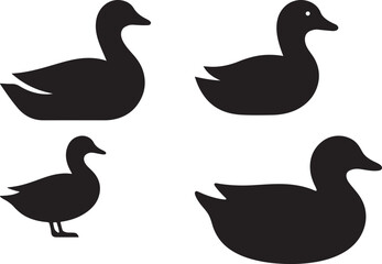 Cute Cartoon Duck Illustration Perfect for Children s Books and Websites