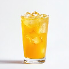 Refreshing, vibrant orange drink