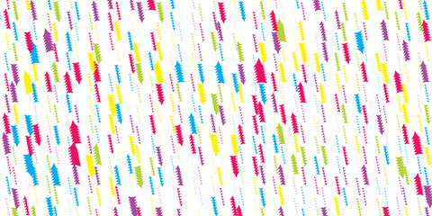 Triangles background vector. Retro pattern of geometric shapes. Colorful gradient mosaic backdrop consisting of colored triangles. Modern overlapping triangles. Modern abstract polygonal background.