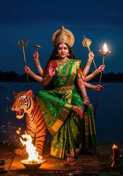 Hindu Indian Goddess	