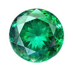 Stunning Emerald Gemstone HighResolution Image on Transparent background