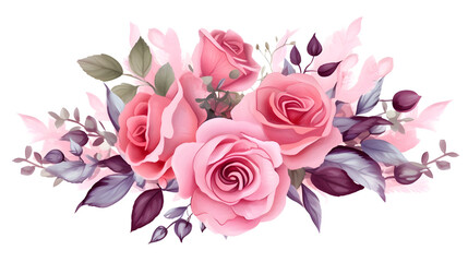 Feminine March Valentine's Day and International Women's Day Celebration Background