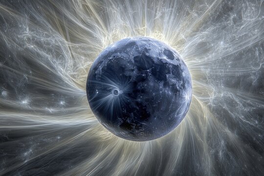 Solar Eclipse View of Earth