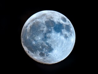 Full moon night sky celestial body