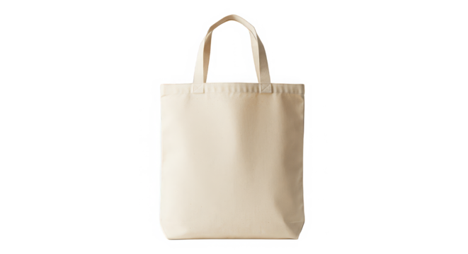 Isolated tote bag with colorful chaotic border